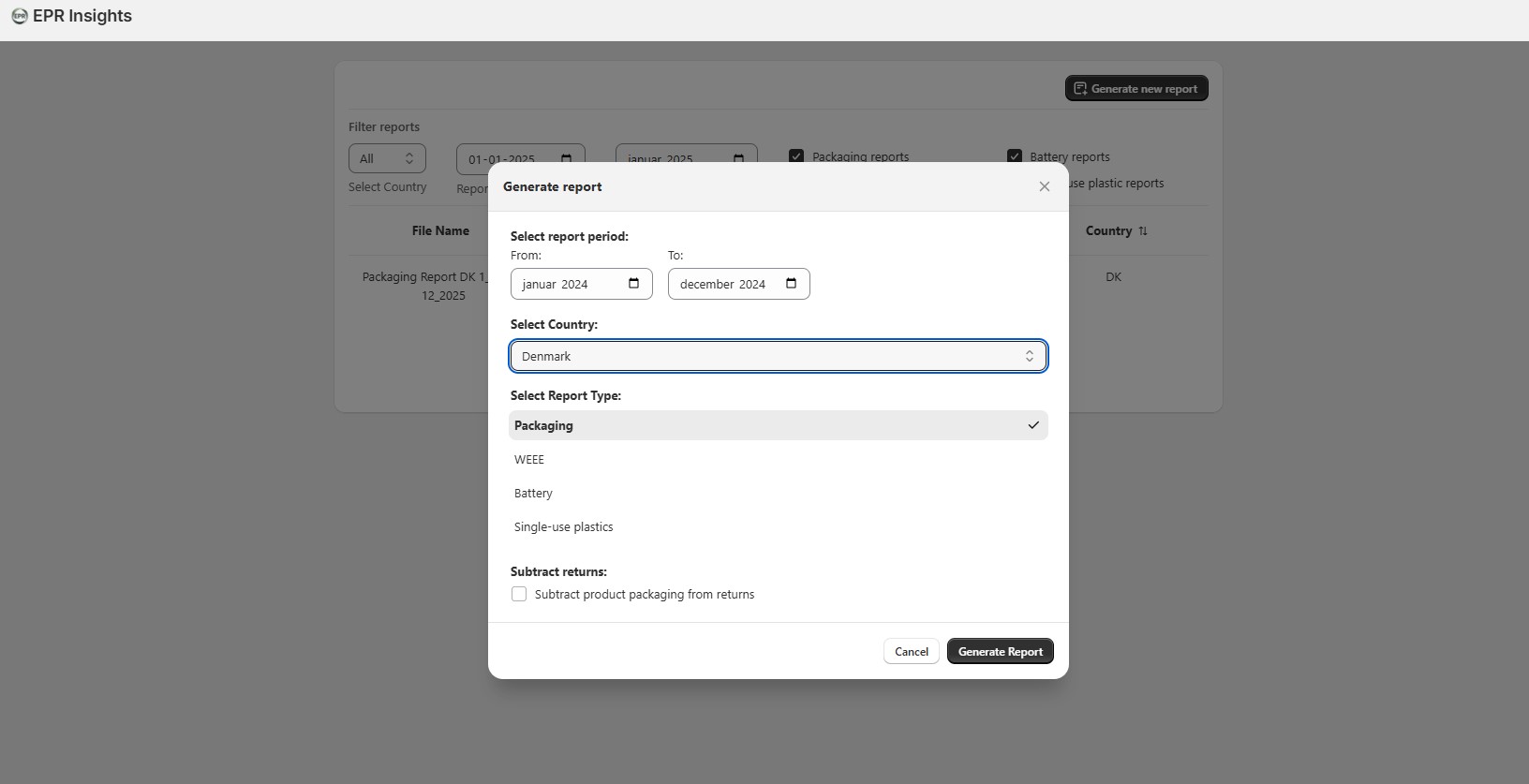 Generating an audit-ready compliance report